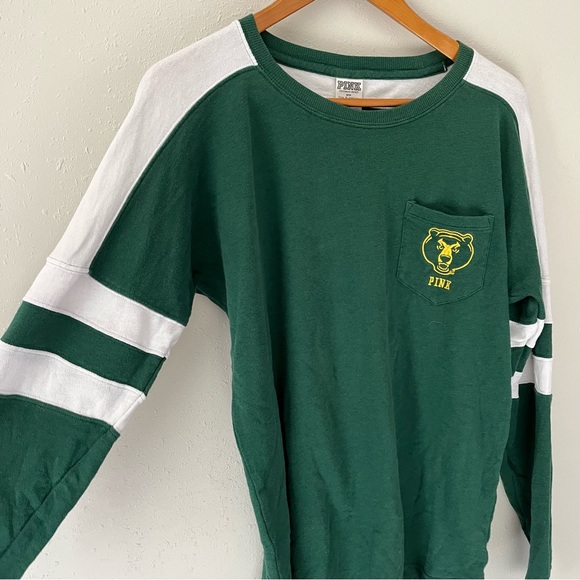 Victoria’s Secret PINK Baylor Bears Pullover Jersey Sweatshirt Size Small - Picture 7 of 10